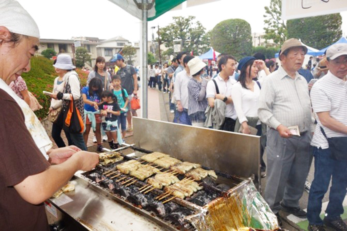 浦和うなぎまつり　当地域外で古河の味をPR